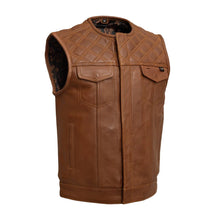 Load image into Gallery viewer, Dust Devil Men's Motorcycle Leather Vest (limited edition)
