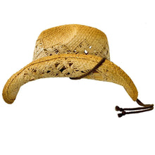 Load image into Gallery viewer, Deadwood Trading Hat Company Sonoma - Raffia Straw Cowboy Hat

