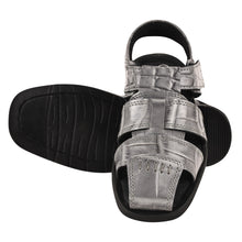 Load image into Gallery viewer, DYTAN Kids Genuine Leather Fisherman Crocodile Print Design Sandals
