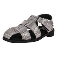 Load image into Gallery viewer, DYTAN Kids Genuine Leather Fisherman Crocodile Print Design Sandals
