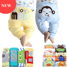 Load image into Gallery viewer, Modern Interesting 5pcs Baby Pants pack 0-2years PP pants trousers Baby Infant Cartoon For Boys And Girls Clothing Pants Set
