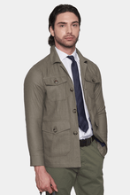 Load image into Gallery viewer, The Slim Safari Coat (Olive)
