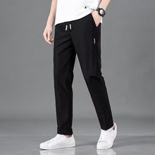 Load image into Gallery viewer, 🧊 Men's Ice Silk Plus Size Straight-Leg Pants
