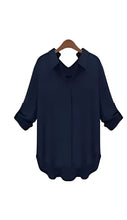 Load image into Gallery viewer, Head-Turner Double Collar Shirt - # WOAA21510004-PRG
