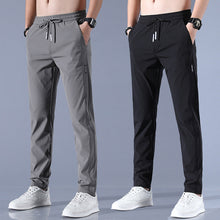 Load image into Gallery viewer, 🧊 Men's Ice Silk Plus Size Straight-Leg Pants
