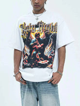 Load image into Gallery viewer, Men's Graphic Round Neck Oversized T-Shirt

