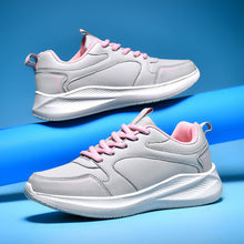 Load image into Gallery viewer, Women’s Waterproof Leather Sneakers
