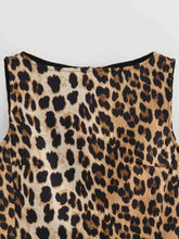 Load image into Gallery viewer, Leopard Print Sleeveless : Mini Dress
