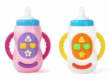 Load image into Gallery viewer, Baby Simulation Milk Bottle Toy LED Flashing Baby Bottle With Sound and Light Toys For Baby
