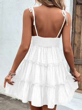 Load image into Gallery viewer, Elegant White Spaghetti Strap Dress Minimalist &amp; Chic Summer Essential Unique Retro Dress

