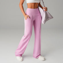 Load image into Gallery viewer, High Waisted Loose Fitting Wide Leg Women’s Sweatpants
