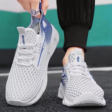 Load image into Gallery viewer, Men's Lace-up Sneakers Mesh Sports Shoes Fashion Hollow-sole Low Top Running Shoes
