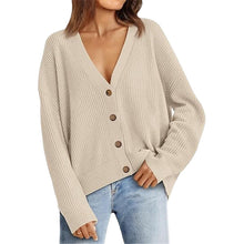 Load image into Gallery viewer, Women’s Lightweight Button Cardigan
