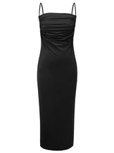 Load image into Gallery viewer, Backless Cowl Neck Sleeveless : Cami Dress
