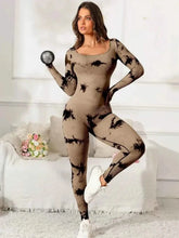 Load image into Gallery viewer, Scoop Neck Long Sleeve : Active Jumpsuit
