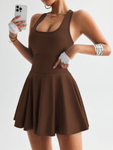 Load image into Gallery viewer, Women’s High Waist Yoga Dress
