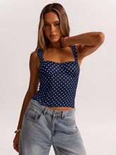 Load image into Gallery viewer, Women’s Polka Dot Underwire Camisole – Party &amp; Date Night Top

