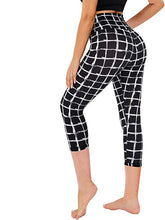 Load image into Gallery viewer, Cropped High-Rise Print Leggings – USA Flag Print Patriotic Workout Pants - 19 Styles
