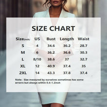 Load image into Gallery viewer, Women’s White Belted Blazer Dress – Slim Fit Office Elegance
