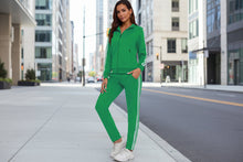 Load image into Gallery viewer, Women’s Fashionable Printed Sports Long-Sleeve Hoodie Set
