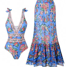 Load image into Gallery viewer, Ethnic Style One-piece Swimsuit For Women Beach Suit
