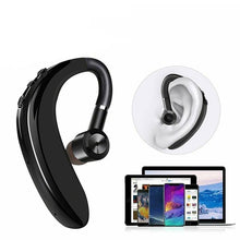 Load image into Gallery viewer, Ear Hook Bluetooth Wireless Headphone Single Ear Hook Business Headphones Wireless Bluetooth Noise Isolating Earbuds With Microphone Clear Calls Handsfree Sports Earbud Comfortable Painless Wearing Ergonomic Design
