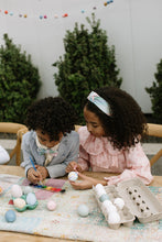 Load image into Gallery viewer, Easter Basket Stripe Knotted Headband
