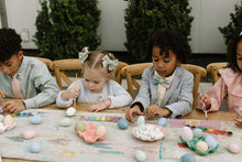 Load image into Gallery viewer, Easter Basket Stripe Knotted Headband
