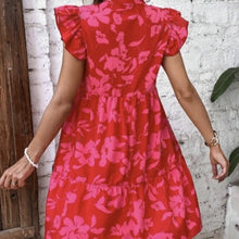 Load image into Gallery viewer, Women’s Floral A-Line Vacation Dress
