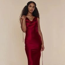 Load image into Gallery viewer, Women's Clothing Banquet Style Evening Lace Up Long Dress

