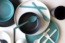 Load image into Gallery viewer, Mainstays 28-Piece Eco-Friendly Recycled Plastic Dinnerware Set
