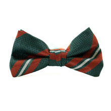 Load image into Gallery viewer, Ebenezer Stripe - Boys Bow Tie
