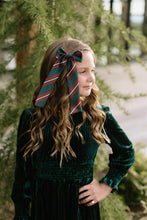 Load image into Gallery viewer, Ebenezer Stripe - Lady Hair Bow
