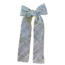 Load image into Gallery viewer, Ebony Tweed Lady Hair Bow
