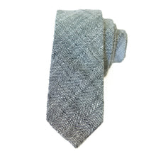 Load image into Gallery viewer, Ebony Tweed Men's Tie
