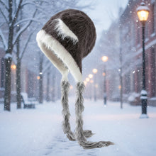 Load image into Gallery viewer, Cat Ears Mink Wool Ear-Protection Knitted Hat — Cozy Animal Ear Beanie
