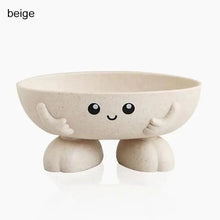 Load image into Gallery viewer, Eco-friendly 1Pcs Soap Box Non-slip Soap Dish Bathroom Supplies Soap Holder Cartoon Shape Soap Holder Cute Soap Dish for Kids Children Creative Lovely Bar Soap Tray Counter for Shower Bathroom Kitchen Countertop
