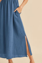Load image into Gallery viewer, New Summer Side Slit Round Neck Sleeveless Tank Dress For Women  Casual, Comfortable &amp; Effortlessly Stylish for Warm Weather

