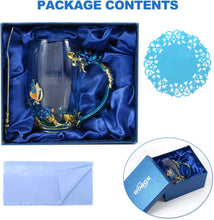 Load image into Gallery viewer, Handmade Enamel Teacup Set with Floral &amp; Butterfly Design — The Perfect Gift for Tea Lovers
