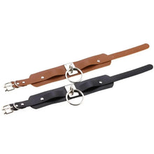 Load image into Gallery viewer, Edgy Leather Choker Collar
