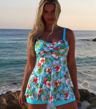 Load image into Gallery viewer, Women's Off-Shoulder Tankini Set – 2-Piece Swimsuit

