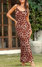 Load image into Gallery viewer, PRETTYGARDEN Backless Leopard Maxi Dress - Unleash Your Wild Side in 2024
