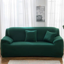 Load image into Gallery viewer, Elastic Solid Color Sofa Cover Spandex Modern All-inclusive Sofa SlipCover for living Room Stretch Couch Covers 1/2/3/4 Seater Sofa Cover Furniture Protector Couch Soft with Elastic Bottom Anti-Slip Foam Kids

