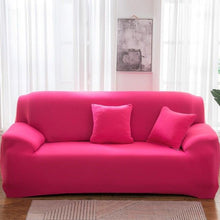 Load image into Gallery viewer, Elastic Solid Color Sofa Cover Spandex Modern All-inclusive Sofa SlipCover for living Room Stretch Couch Covers 1/2/3/4 Seater Sofa Cover Furniture Protector Couch Soft with Elastic Bottom Anti-Slip Foam Kids
