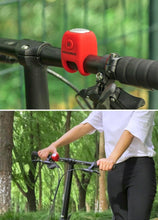 Load image into Gallery viewer, Electric Cycling Bell 90 dB Horn Rainproof  Bicycle Handlebar Silica Gel Shell Ring Bike Bell Bicycle Accessories Electric Cycling Bells Water-Resistant Cycling Bells Horn Loud Bicycle Horns Bicycle Accessories
