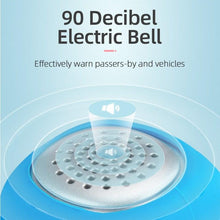 Load image into Gallery viewer, Electric Cycling Bell 90 dB Horn Rainproof  Bicycle Handlebar Silica Gel Shell Ring Bike Bell Bicycle Accessories Electric Cycling Bells Water-Resistant Cycling Bells Horn Loud Bicycle Horns Bicycle Accessories
