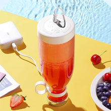 Load image into Gallery viewer, Electric Portable Blender Juice Glass Bottle Fresh Fruit Juicer USB Multifunction Food Strawberry Citrus Milkshake Mixers Maker Mini Electric Portable Blender Juicer Cup USB Rechargeable Juicer Multi-Functional Small Mixer
