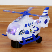 Load image into Gallery viewer, Electric Universal Police Helicopter Toy | With Light &amp; Music - # BAGE81110026-TEENADLT
