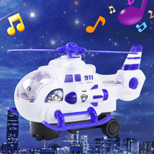 Load image into Gallery viewer, Electric Universal Police Helicopter Toy | With Light &amp; Music - # BAGE81110026-TEENADLT
