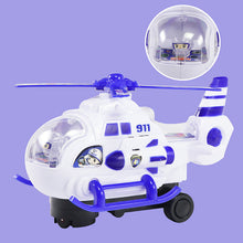 Load image into Gallery viewer, Electric Universal Police Helicopter Toy | With Light &amp; Music - # BAGE81110026-TEENADLT
